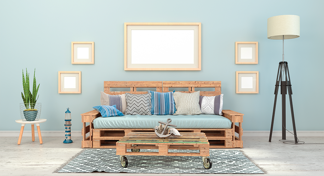 enchimento ideal para almofada de pallet