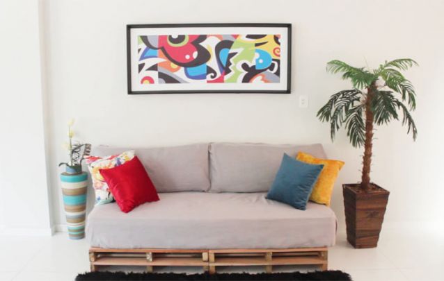 comprar sofá de pallet pronto