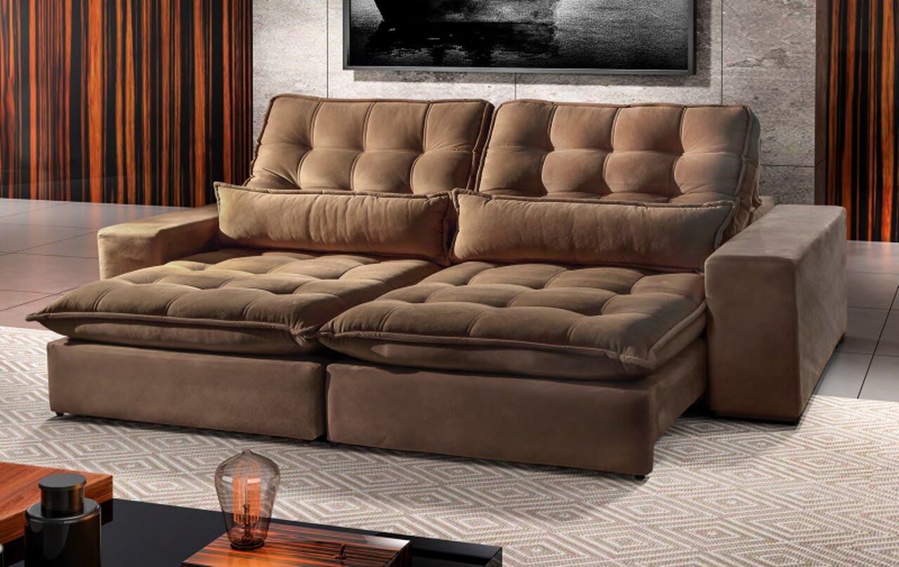sofa retratil e reclinavel