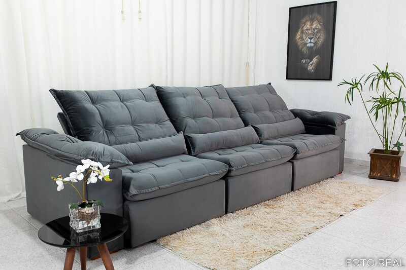 sofa retratil e reclinavel