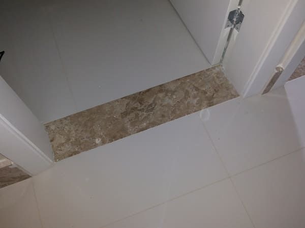 tipos de soleira para casa