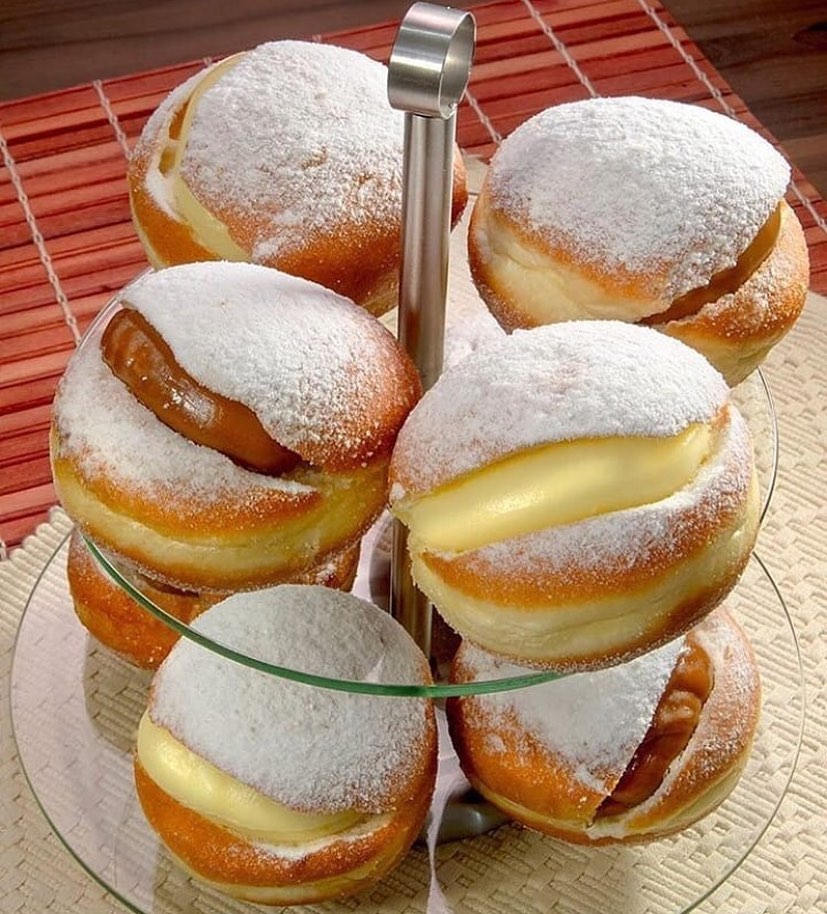 receita de sonho de padaria fofinho