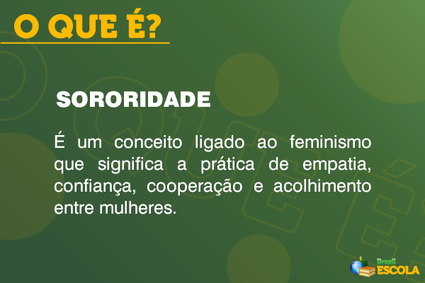 conceito de sororidade feminista