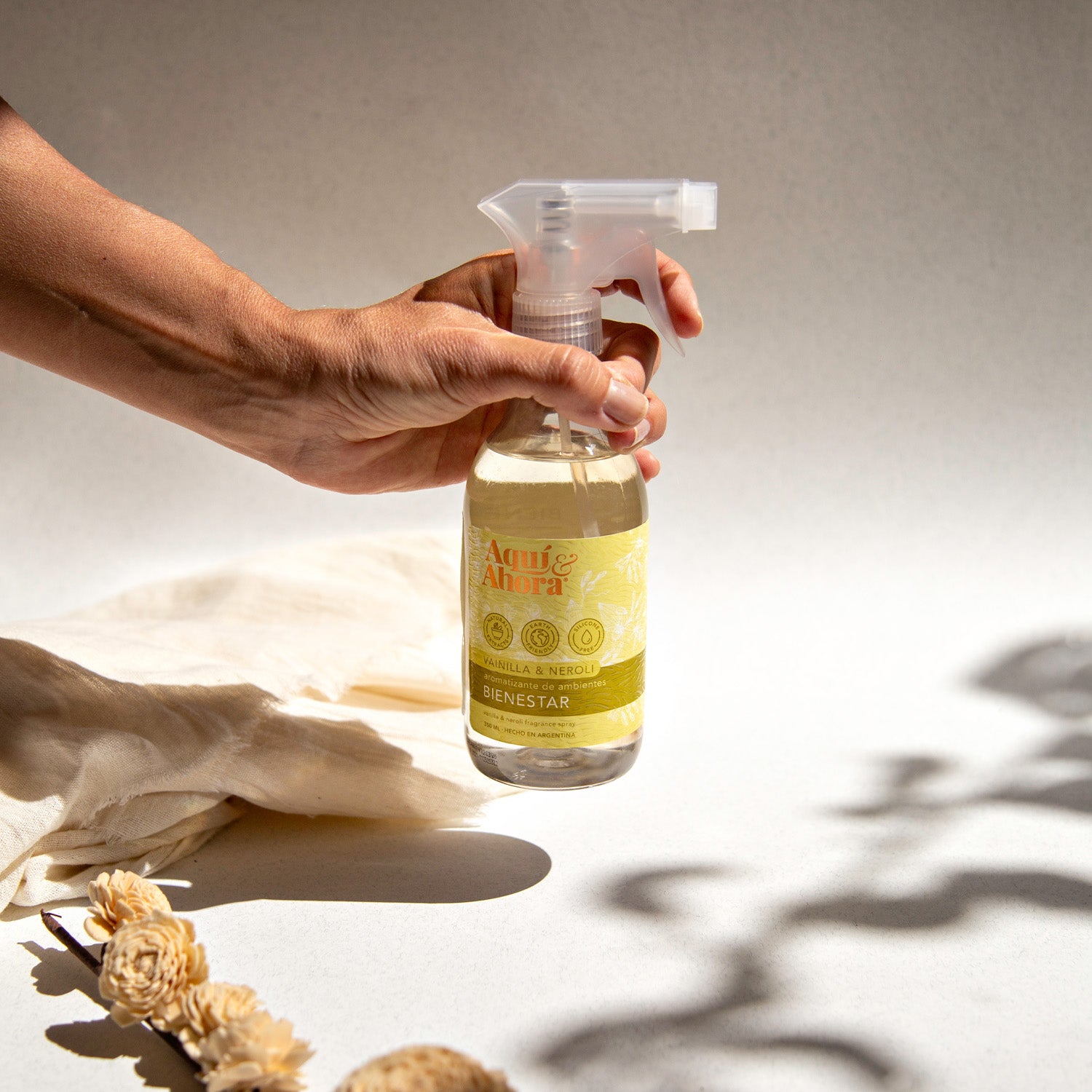 benefícios do home spray