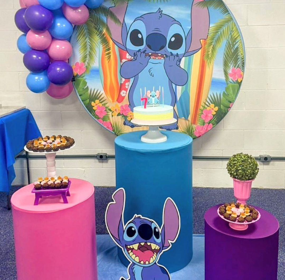 stitch decoracao de festa