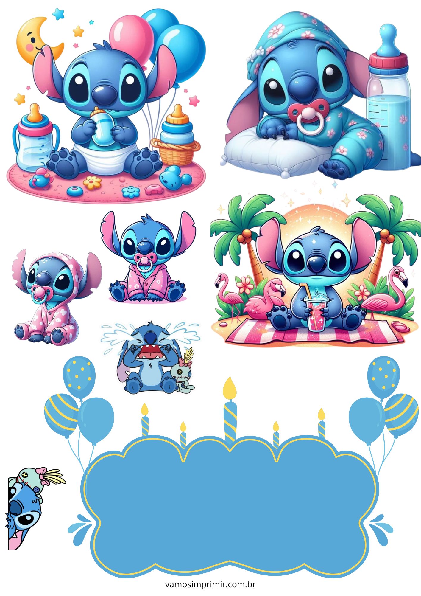 stitch para imprimir