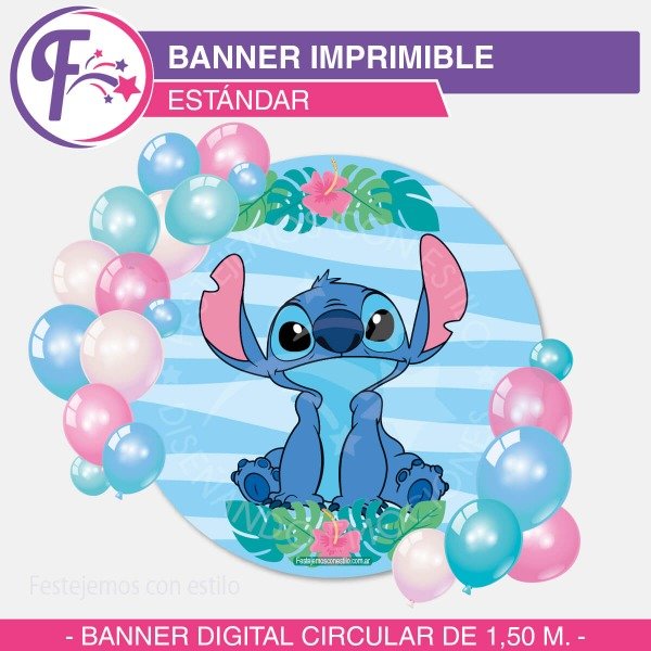 Ideias Criativas de Decoração de Festa do Stitch com Materiais Impressos