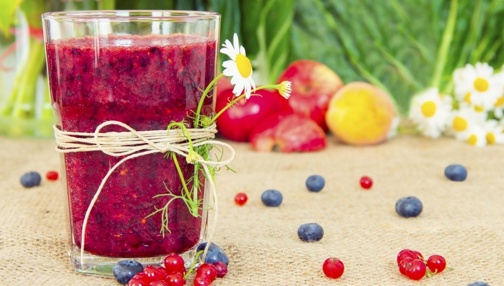 suco natural para rejuvenescimento facial