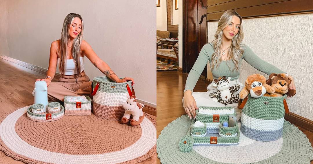 Benefícios do fio 100% algodão para tapetes de bebê