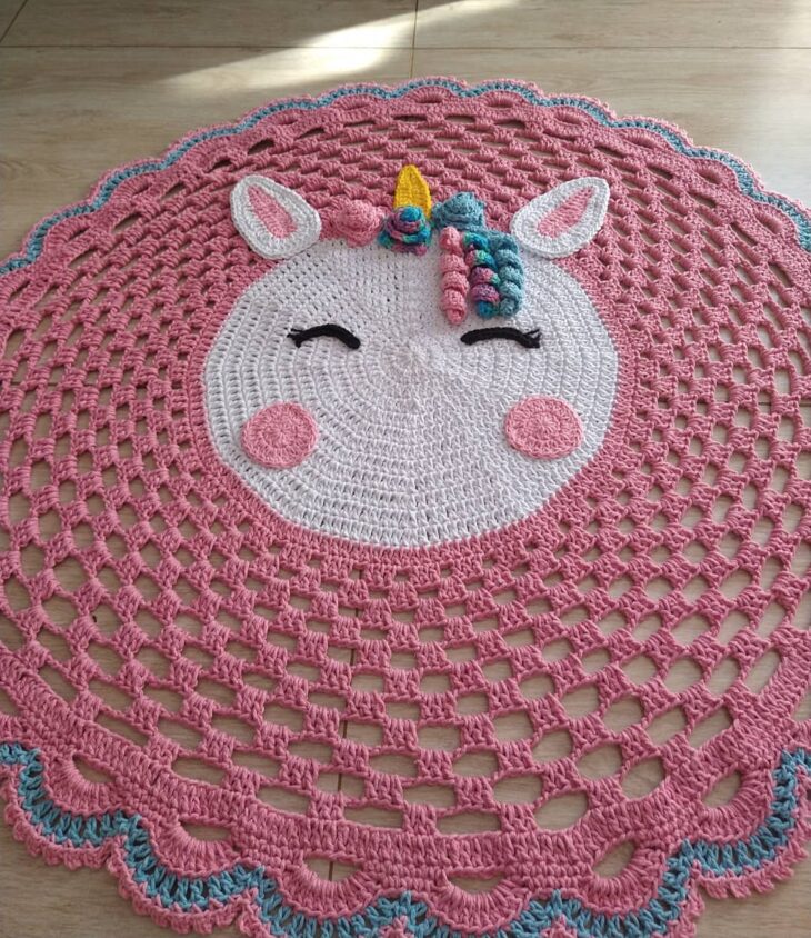 DIY: Tapete de crochê de urso passo a passo