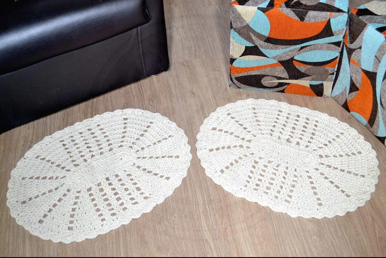 Decoração com Tapetes de Crochê: Ideias Criativas