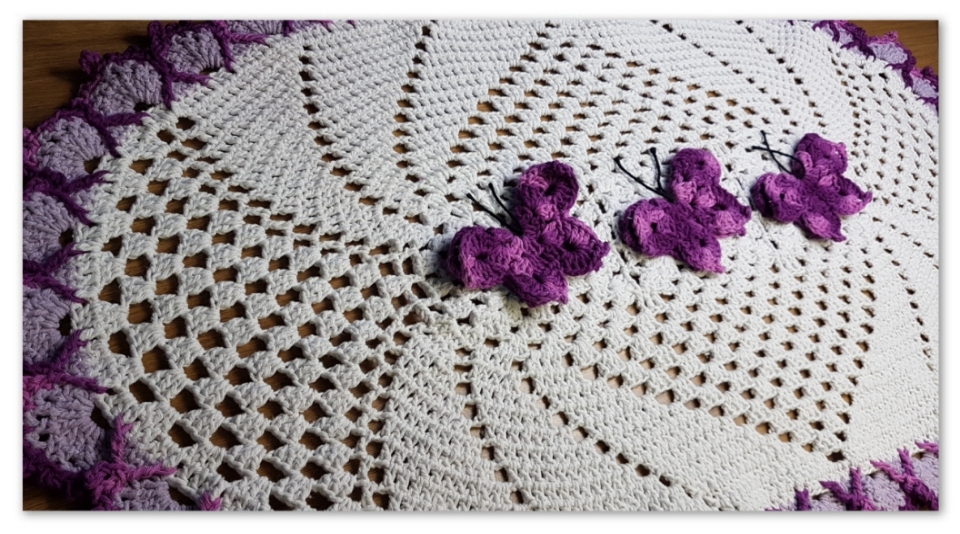 tapete de croche passo a passo