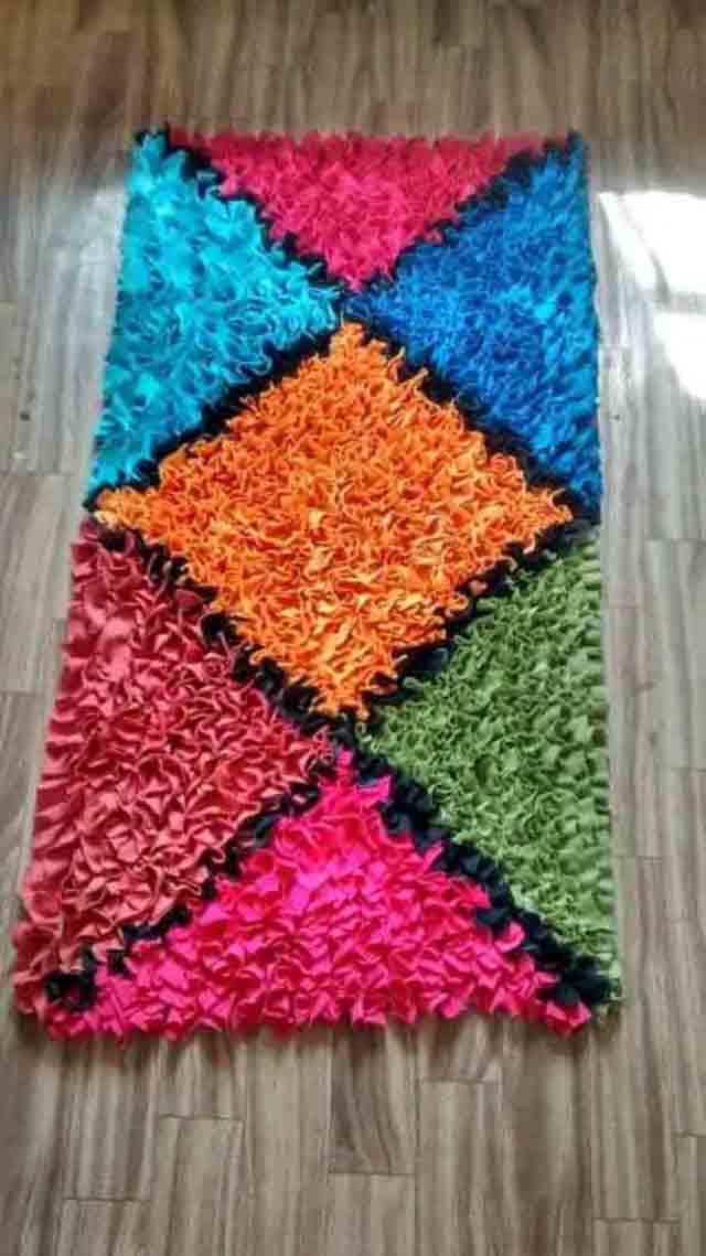 tapete de retalhos fácil