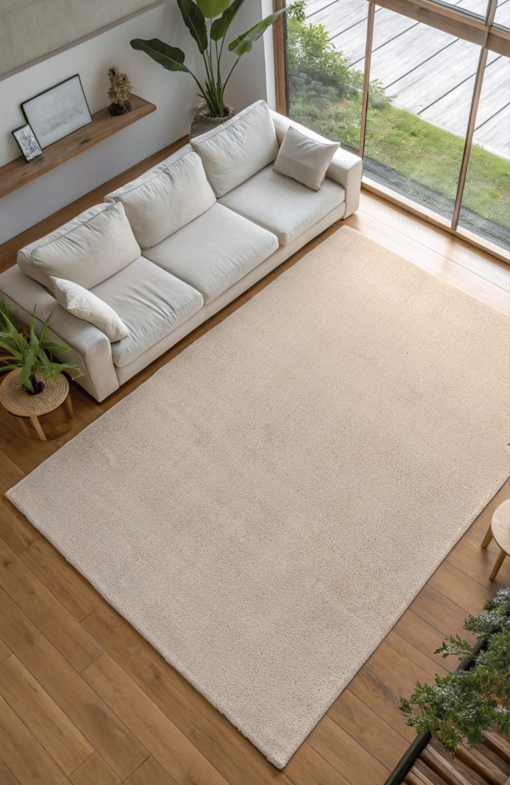 como escolher o tapete ideal para sala de estar