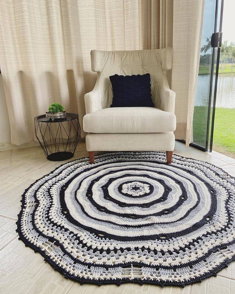 comprar tapete redondo para sala