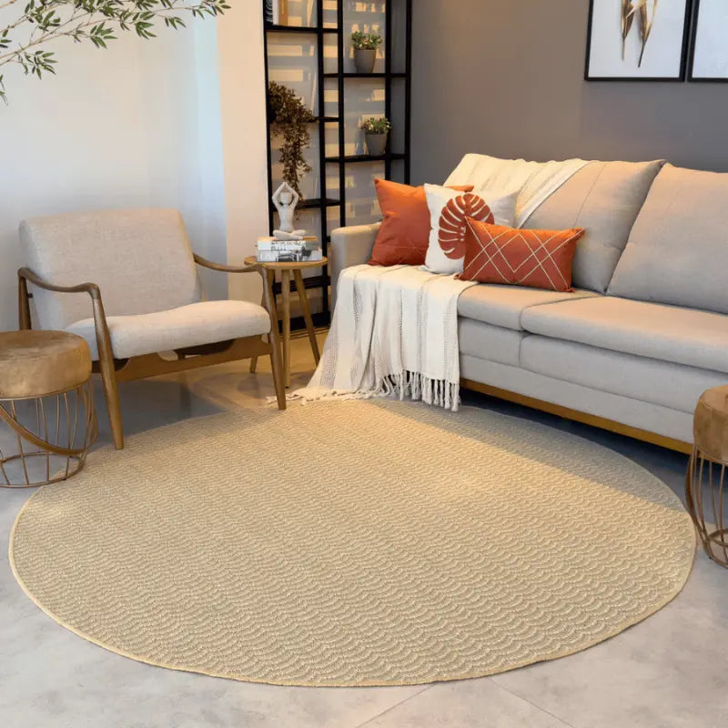 tapete redondo para sala