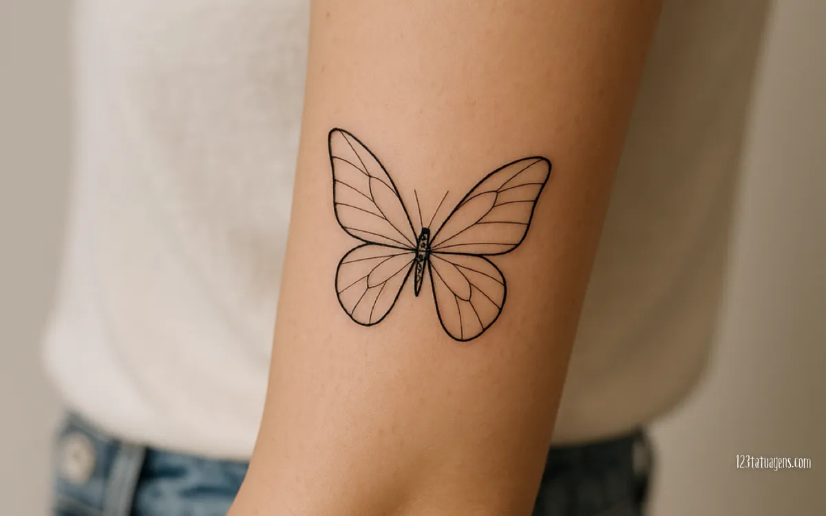 Tatuagem de Borboleta: Desvende os Significados Profundos e Estilos Mais Populares