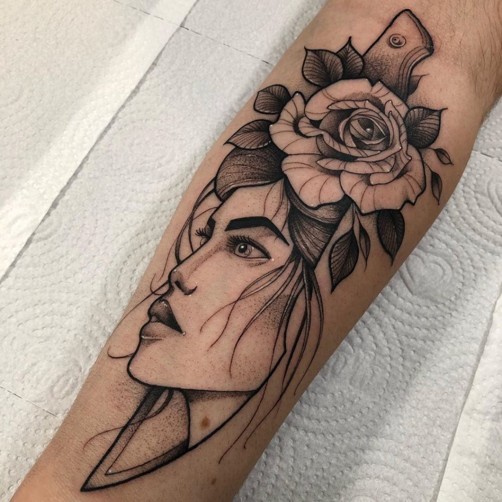 tatuagem antebraço feminina
