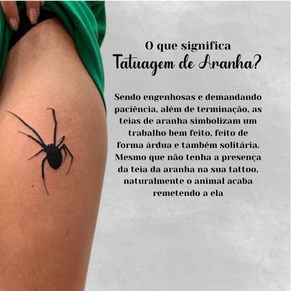 tatuagem aranha significado