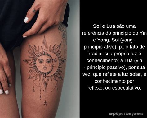 Tatuagem de Sol e Lua: O Guia Completo de Significados
