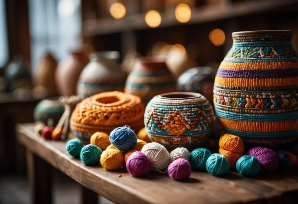 escultura em madeira e pedra