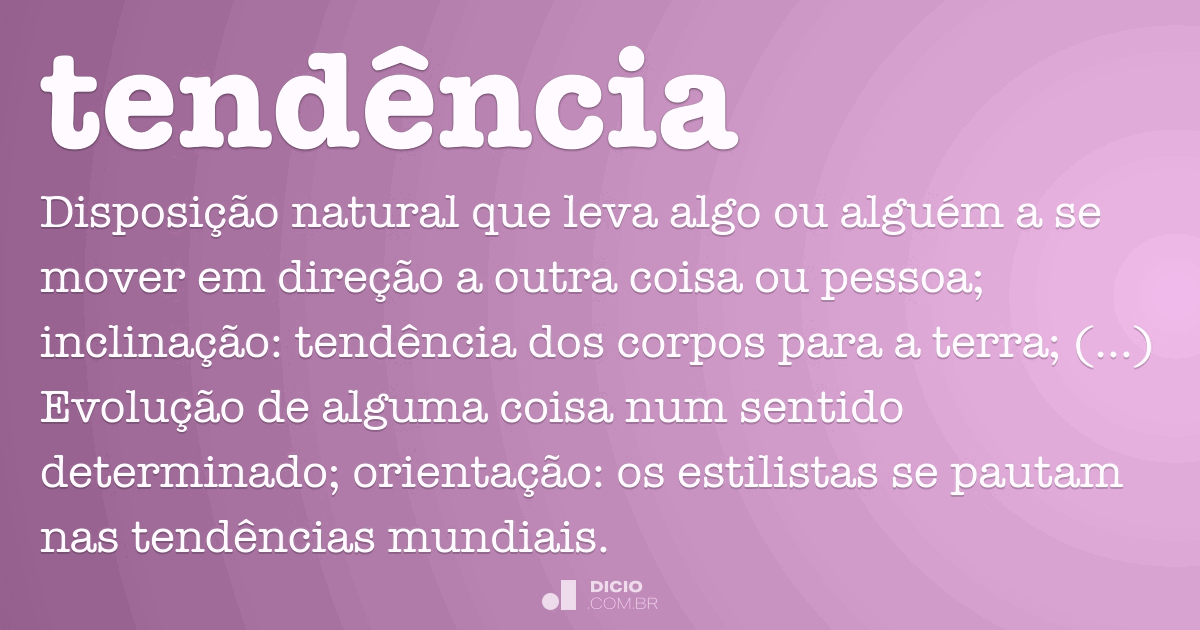 tendência