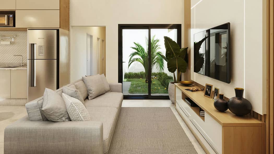 Como aplicar o Design Biofílico na sua Sala