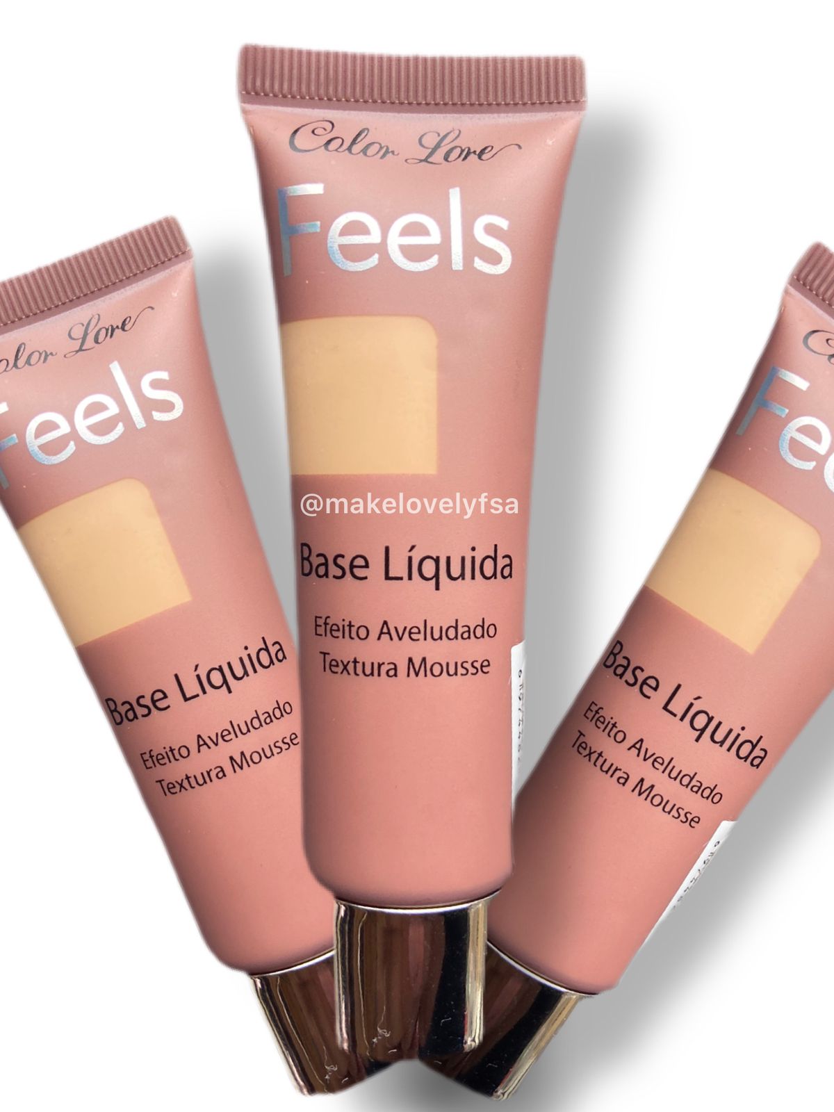 textura aveludada em bases