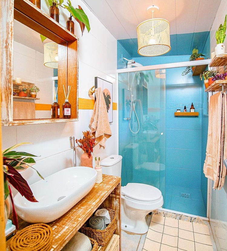 Guia completo de cores de tinta epóxi para banheiros