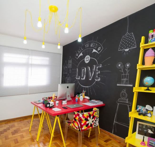 melhor tinta para quadro negro na sala