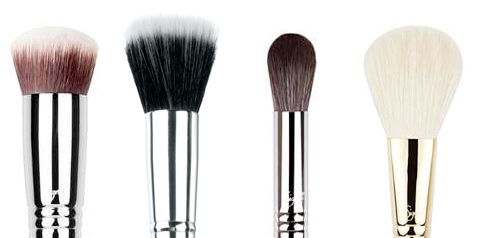 Tipos de pincel de blush