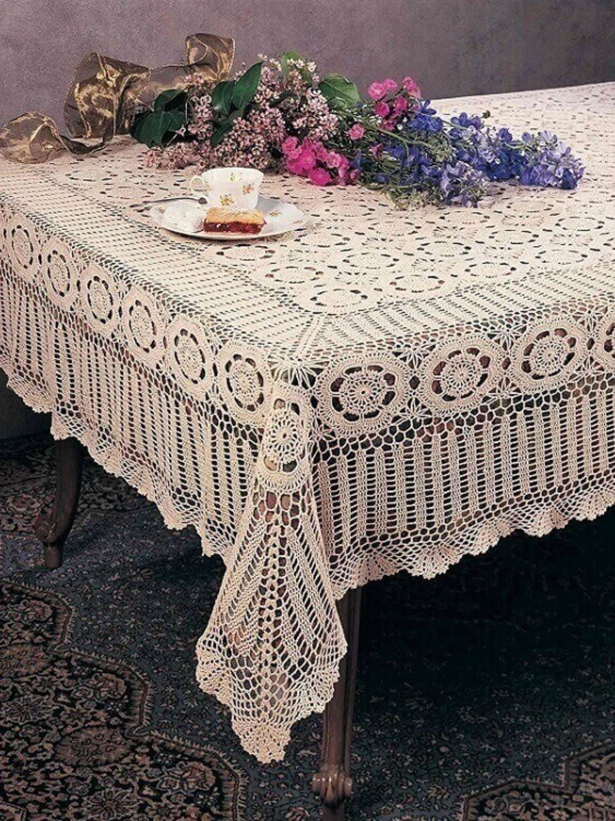 toalha de mesa quadrada de croche 15 modelos e dicas de passo a passo