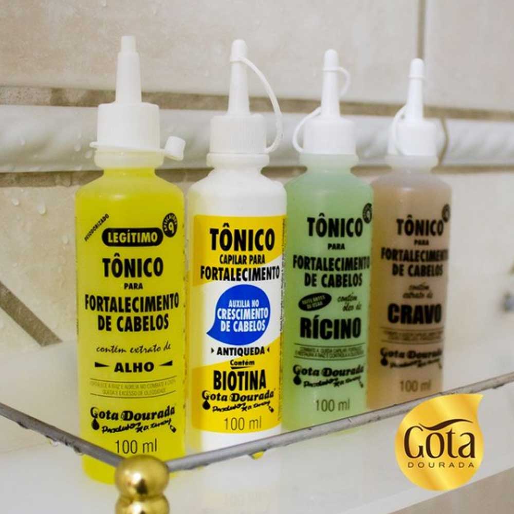 tônico capilar antes e depois