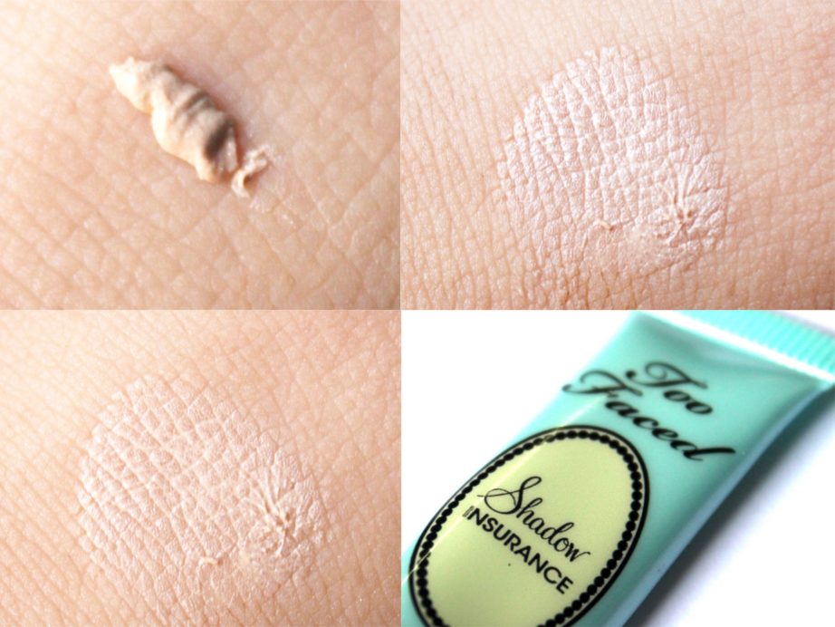 Too Faced Shadow Insurance resenha