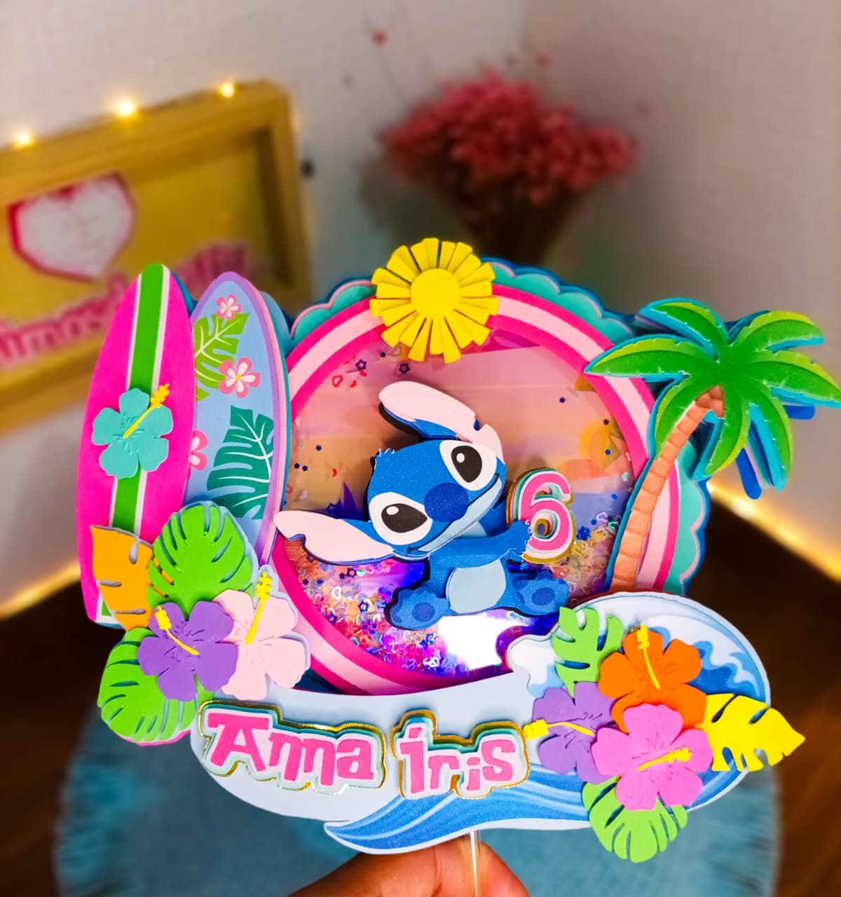 Moldes Gratuitos de Topo de Bolo Stitch para Imprimir: Economize na Festa