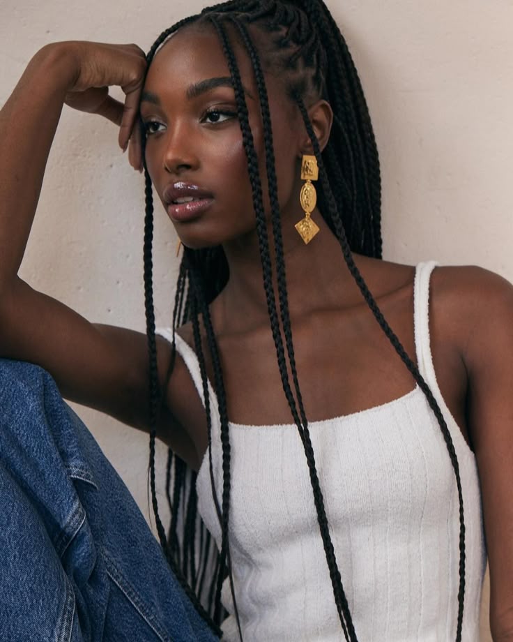 tranças box braids
