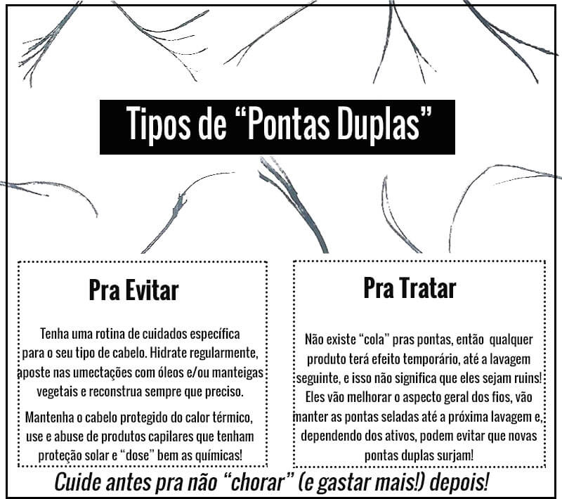 tratamento para pontas duplas