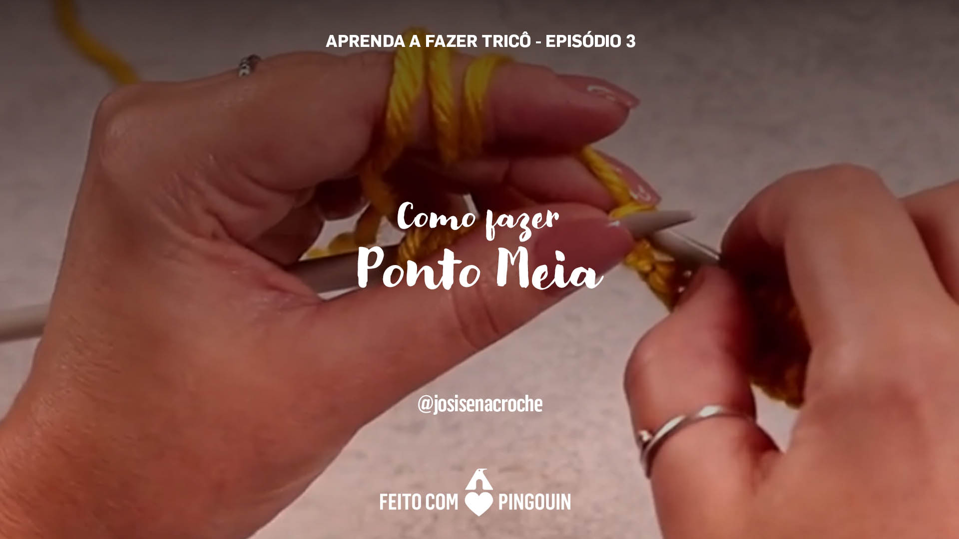 passo a passo para fazer tricô