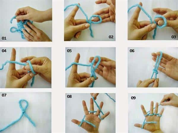 passo a passo para fazer tricô