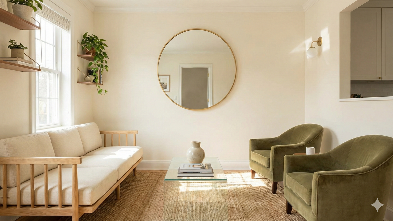 truques visuais para ampliar ambientes