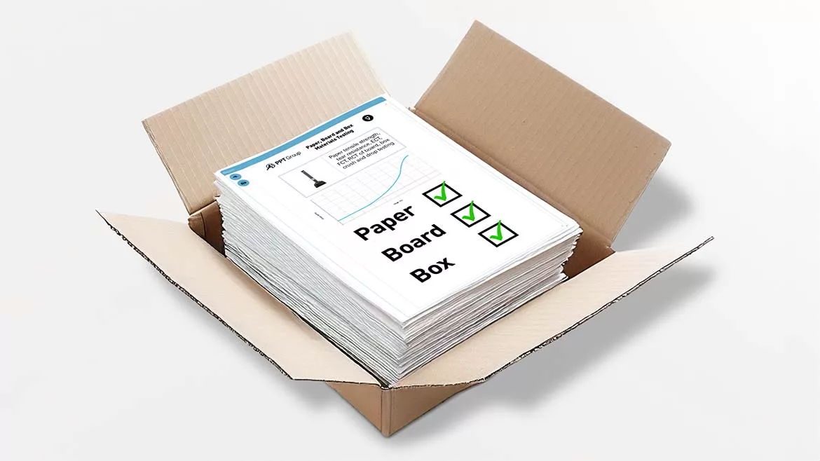 unboxing de materiais