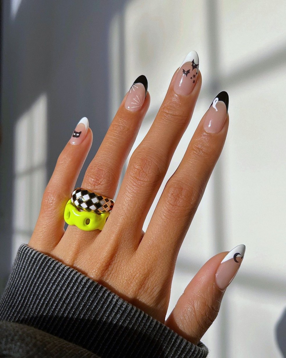 10 ideias de unhas halloween simples para iniciantes
