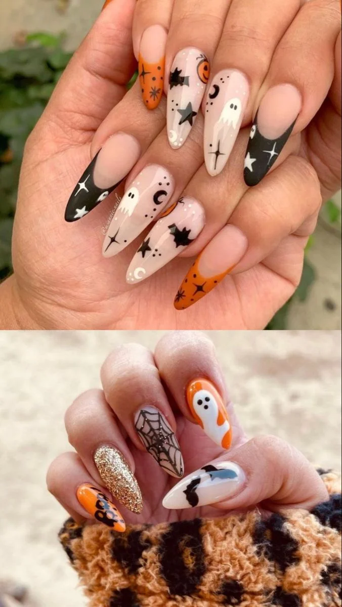 unhas decoradas halloween baratas faça voce mesma