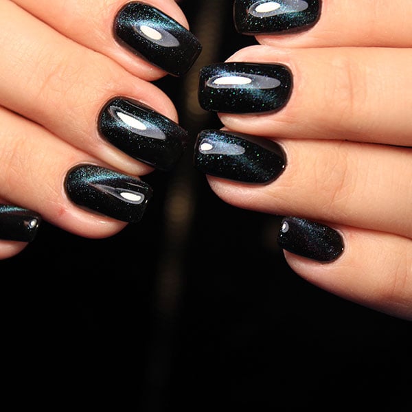 unha decorada preta