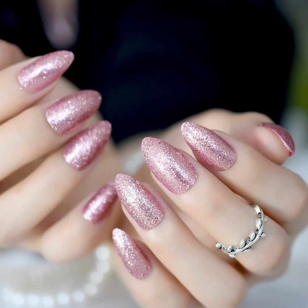 unha decorada rose gold