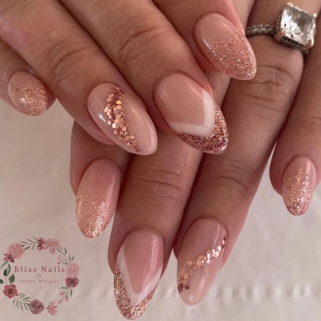 Como combinar unhas rose gold com looks de inverno
