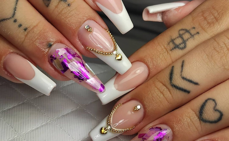 unha encapsulada francesinha rosa vs unha em gel tradicional