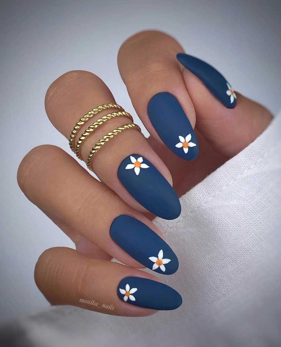 melhores unhas amendoadas inspirações