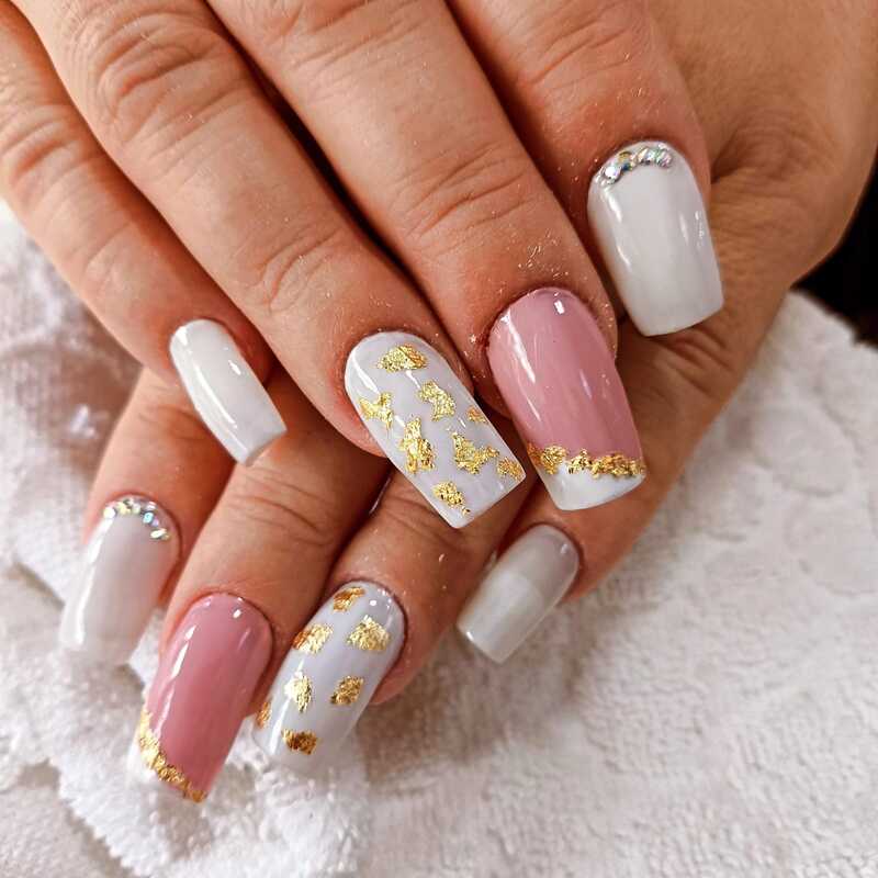 unhas de acrílico