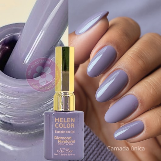 Tons de Lilás para Unhas de Gel: Do Pastel ao Lavanda Intenso